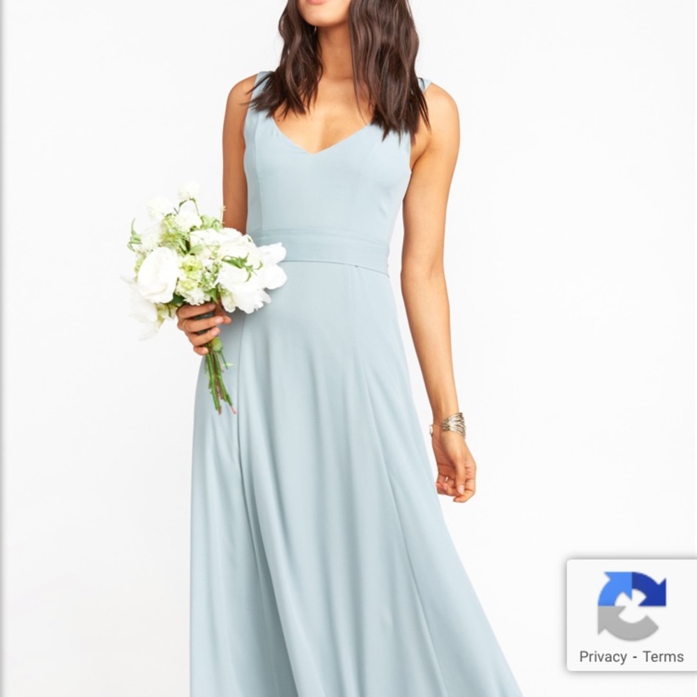 Show Me your Mumu Silver Sage Bridesmaid Dress